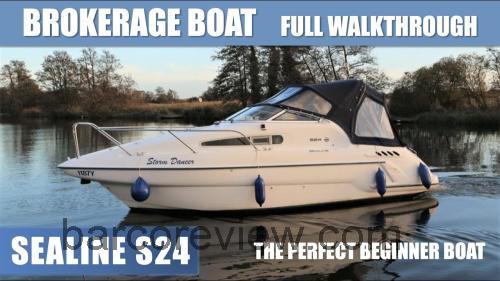 Sealine S24 Sports Cruiser ficha tecnica 